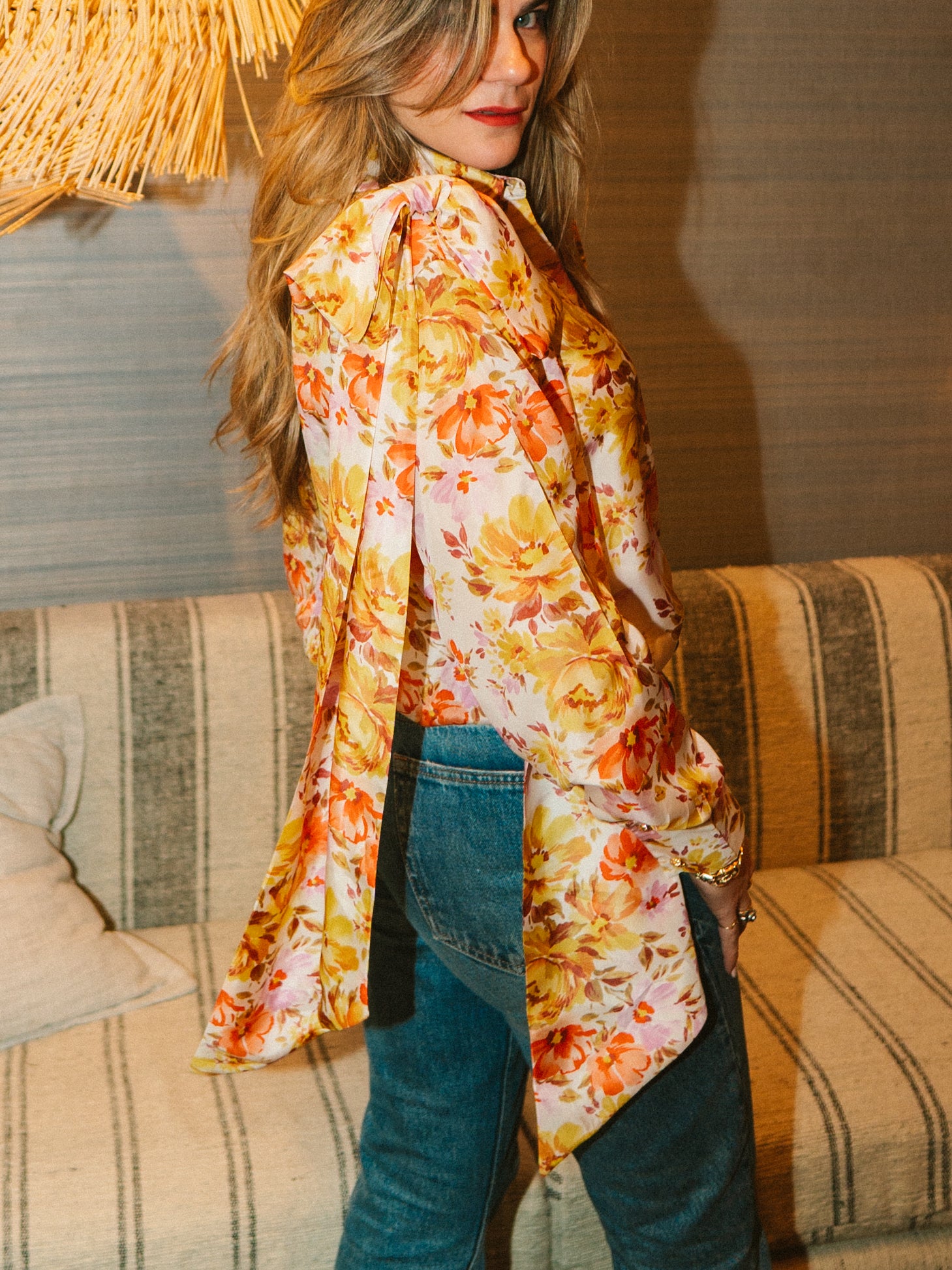 THE BOW SHIRT - SUNLIGHT