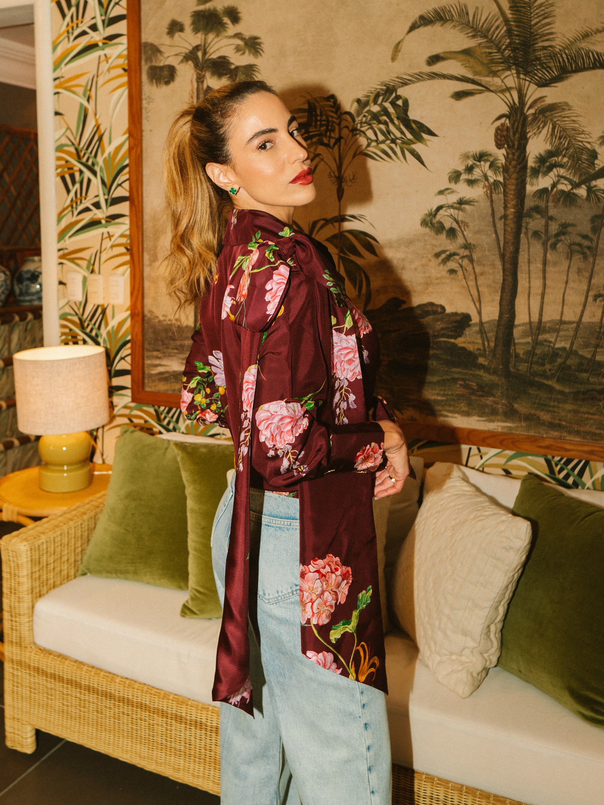 THE BOW SHIRT - NATURE