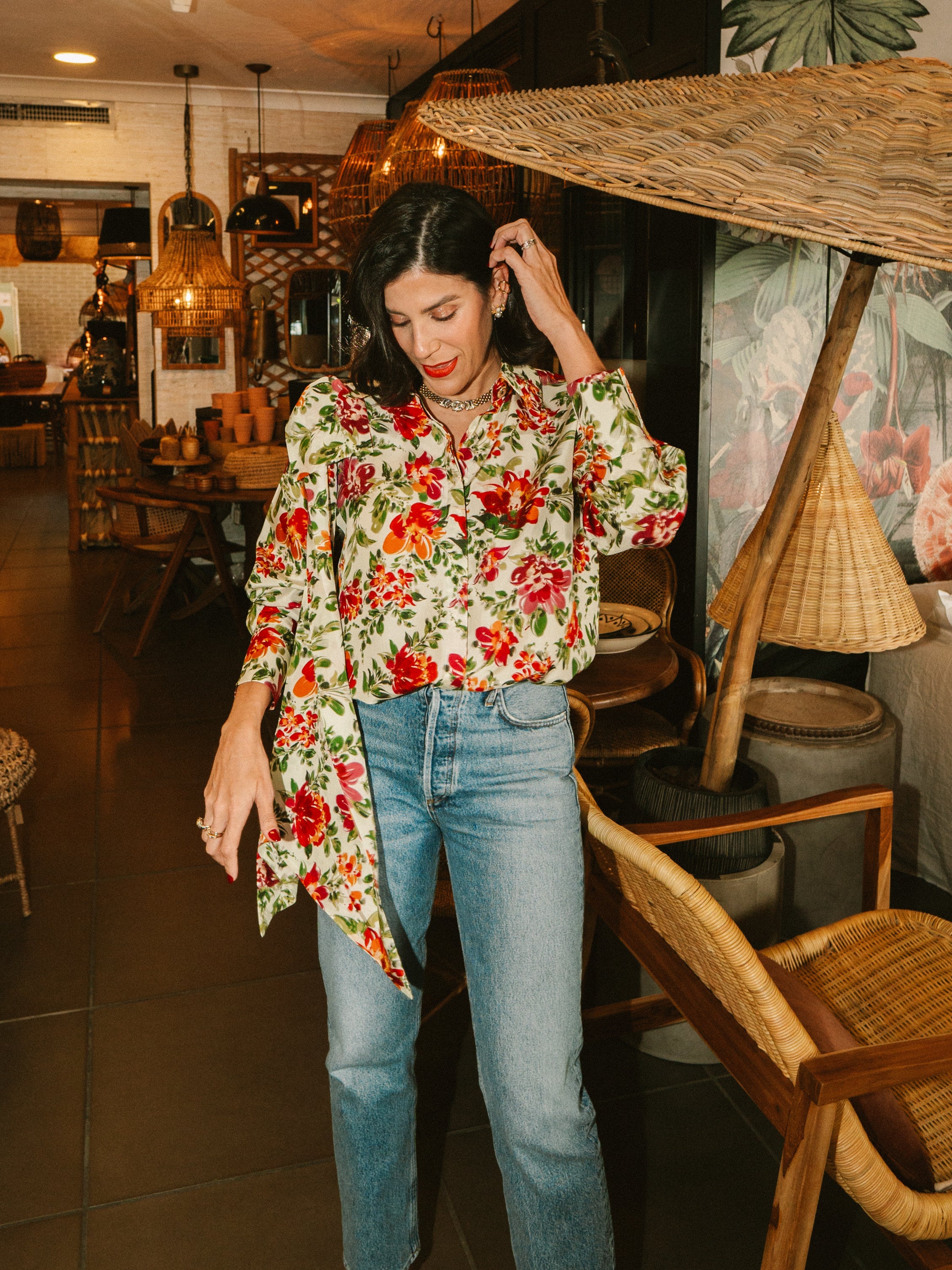 THE BOW SHIRT - FLOURISH