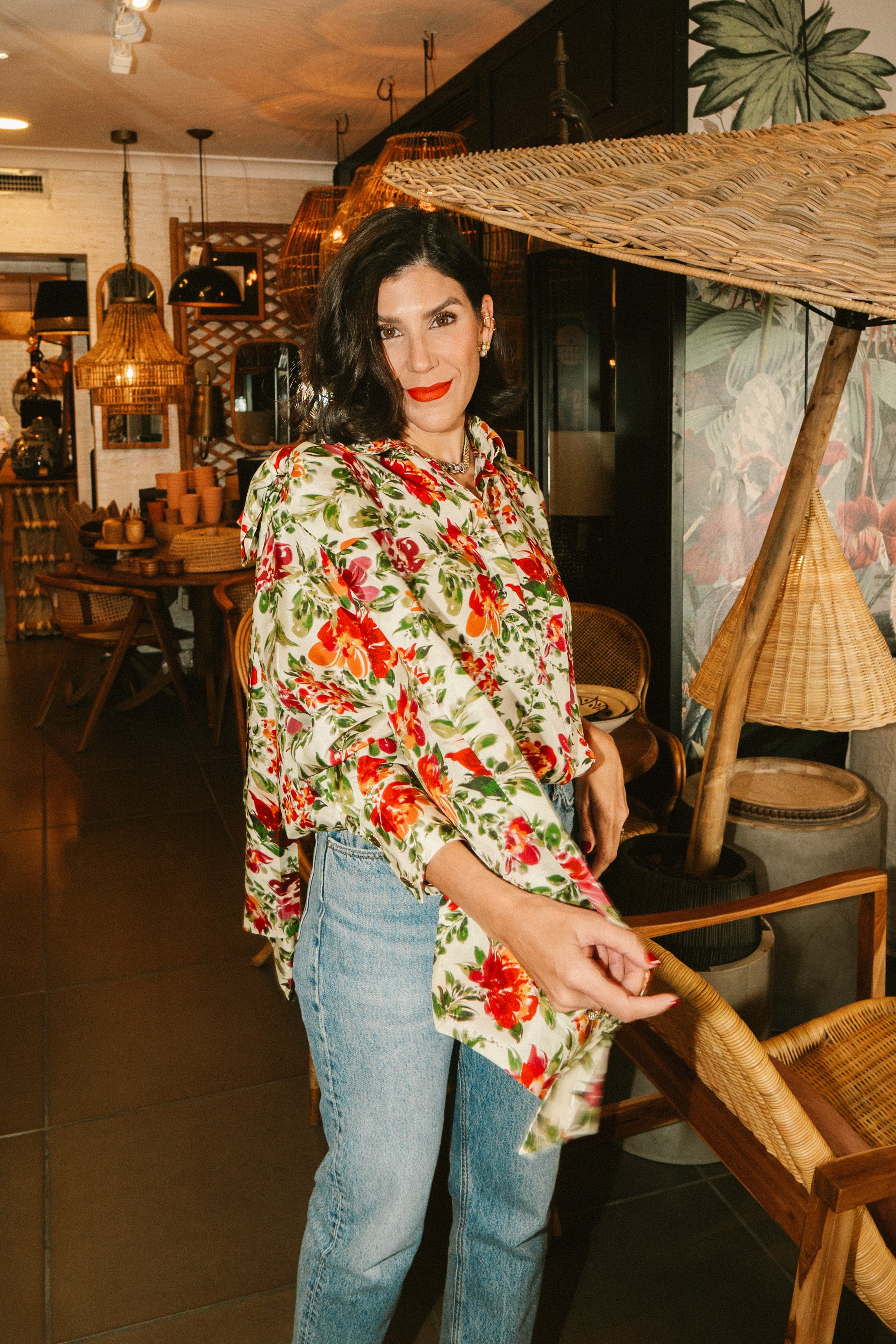 THE BOW SHIRT - FLOURISH