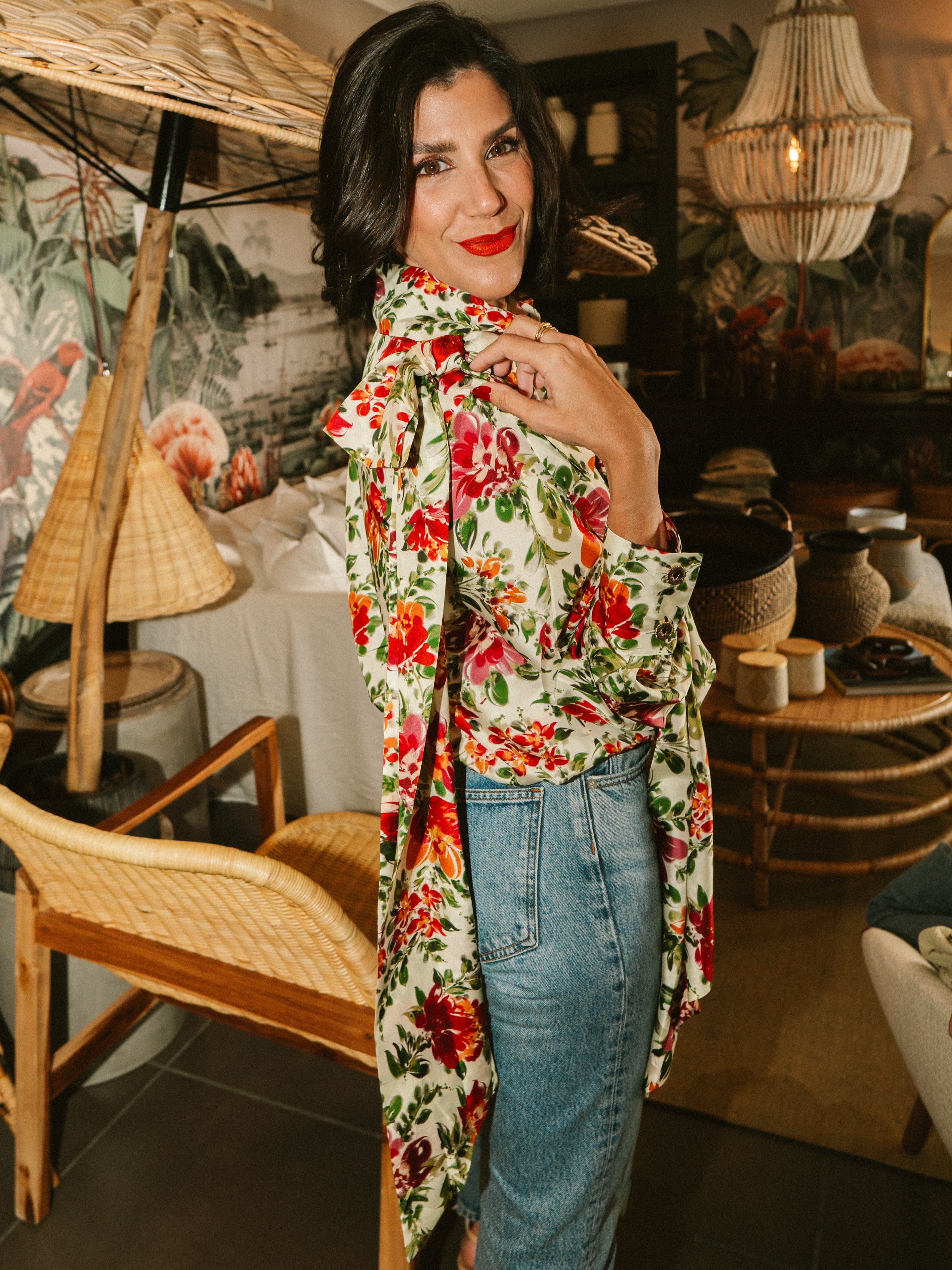 THE BOW SHIRT - FLOURISH