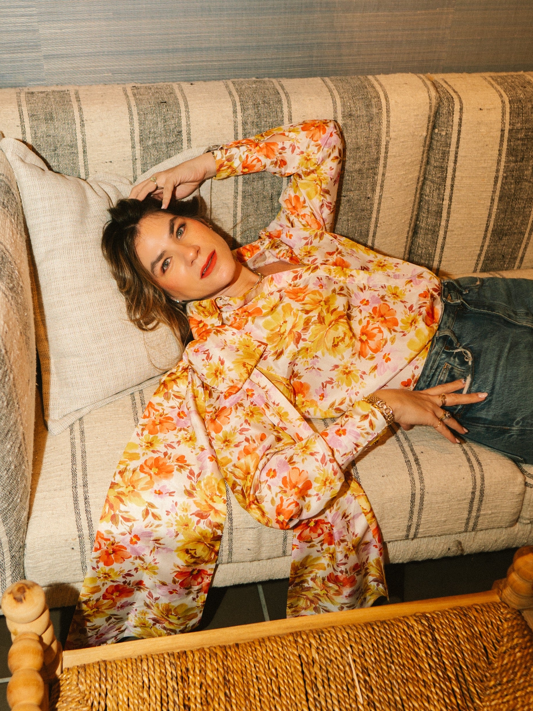 THE BOW SHIRT - SUNLIGHT