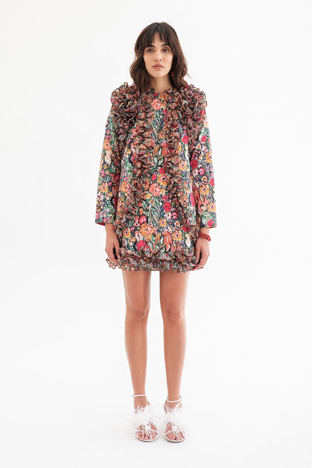 aida mini dress botanic / xs