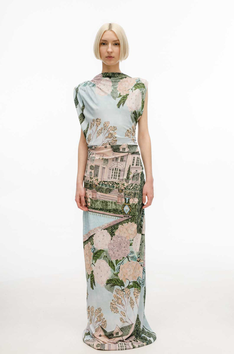 cecile maxi dress Provence / L